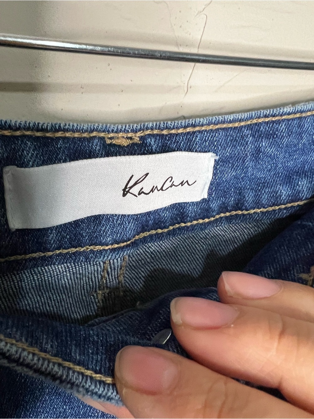Kancan Luke High‎ Rise Flare Boho Festival Cowgirl Denim Jeans - Picture 7 of 11